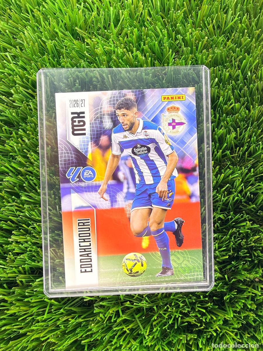 Cromos de f&uacute;tbol: N&ordm; 143 Eddahchouri RC Deportivo Megacracks 26 27