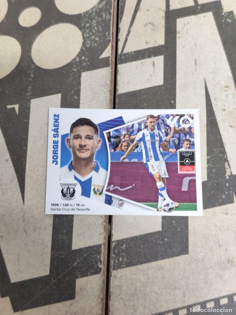 Cromos de f&uacute;tbol: Jorge Saenz N&deg; 7 Legan&eacute;s Liga Este 24/25 sin pegar