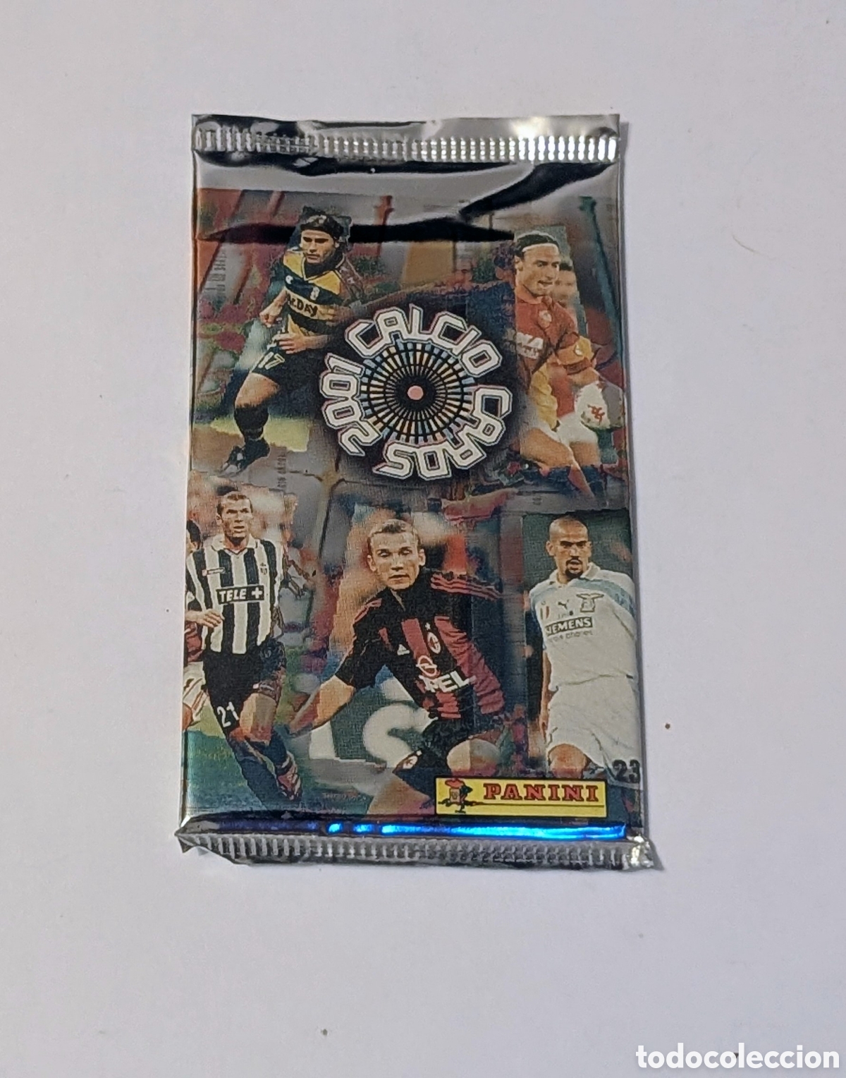 Cromos de f&uacute;tbol: Sobre cromos Futbol sin abrir CALCIO Cards 2001. Panini
