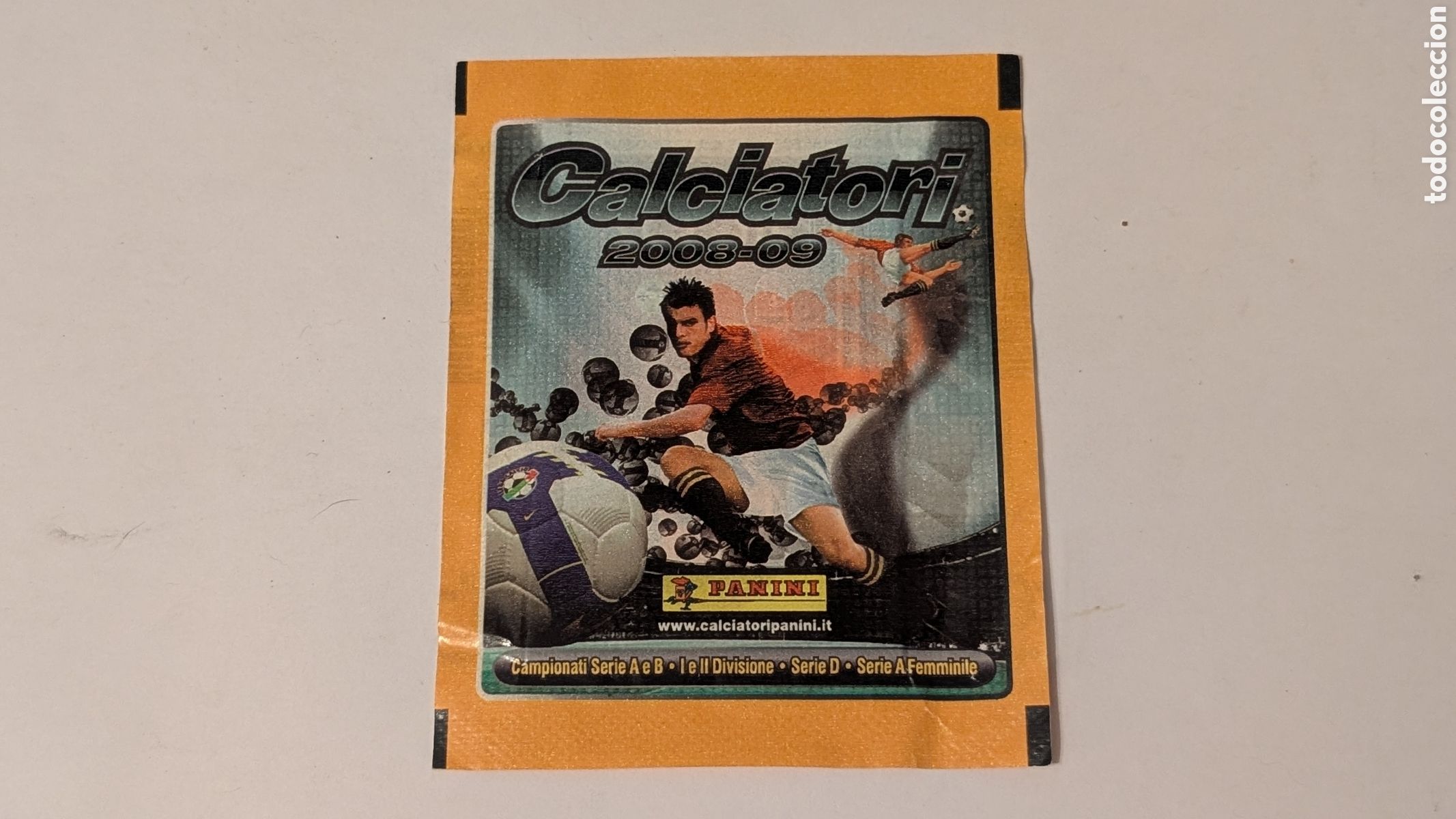 Cromos de f&uacute;tbol: Sobre cromos Futbol sin abrir Calciatori 2008/2009. Panini