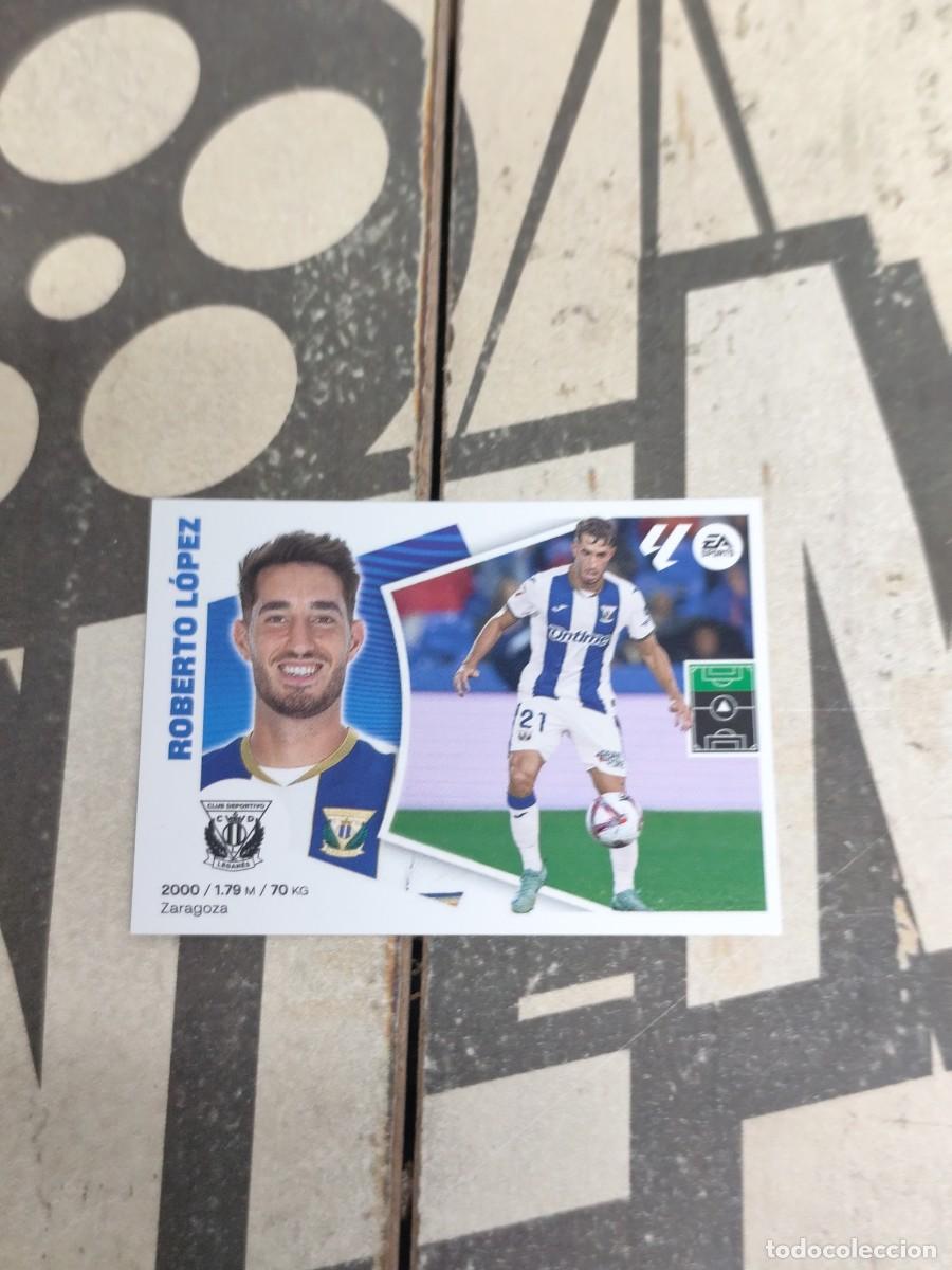Cromos de f&uacute;tbol: Roberto L&oacute;pez N&deg; 18 Bis Coloca Legan&eacute;s Liga Este 24/25 sin pegar