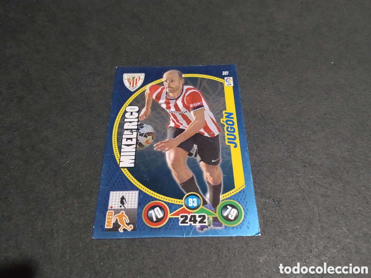 Cromos de f&uacute;tbol: Cromo futbol Mikel Rico, Athletic Club Bilbao