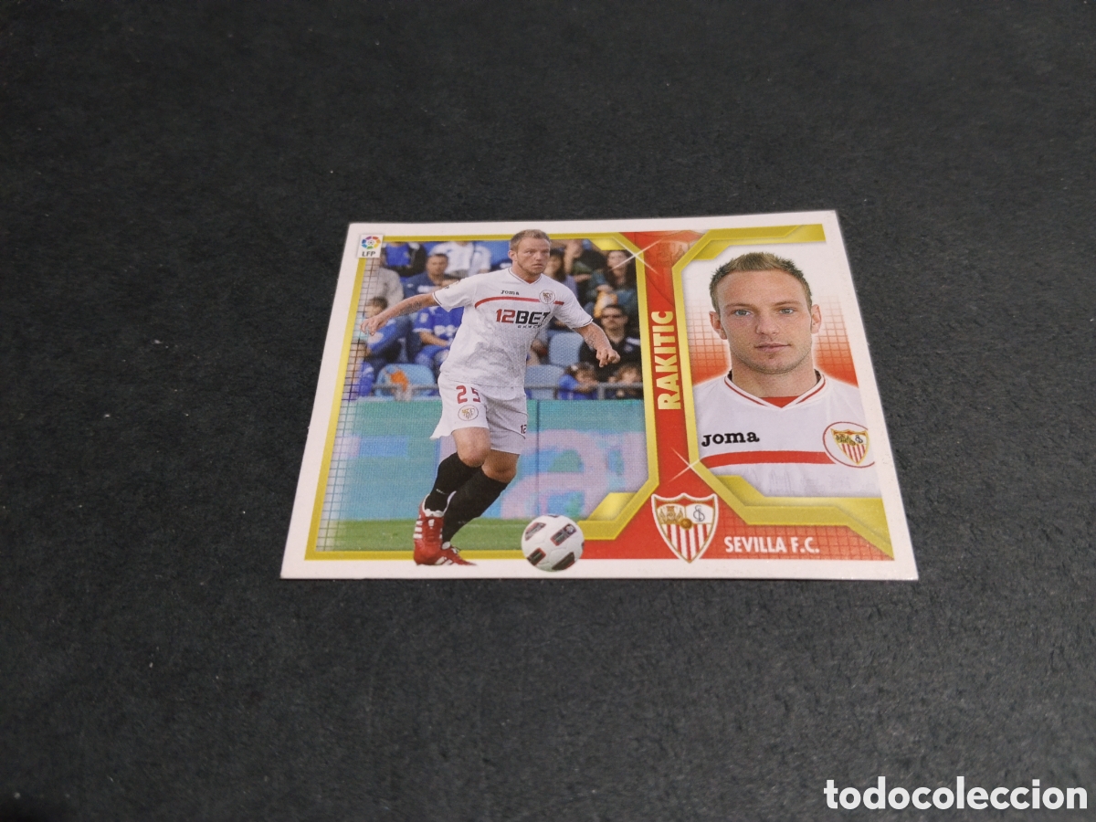 Cromos de f&uacute;tbol: Cromo futbol Rakitic, Sevilla