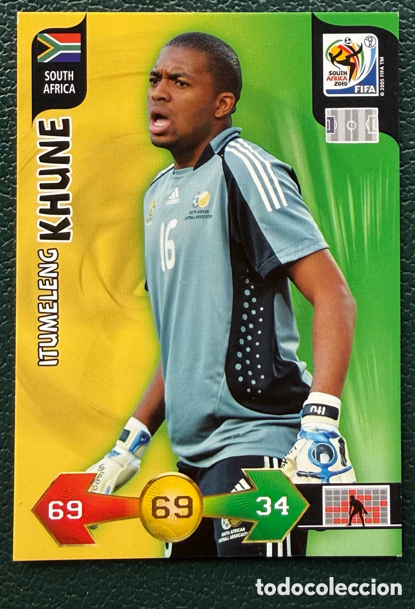 Cromos de Futebol: ITUMELENG KHUNE SUDAFRICA FICHAS ALBUM ADRENALYN XL MUNDIAL SOUTH AFRICA 2010
