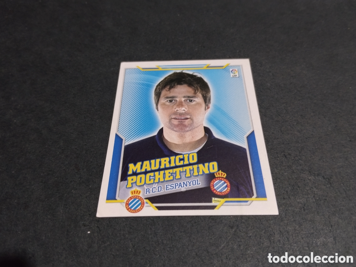 Cromos de f&uacute;tbol: Cromo futbol Mauricio Pochettino, espa&ntilde;ol