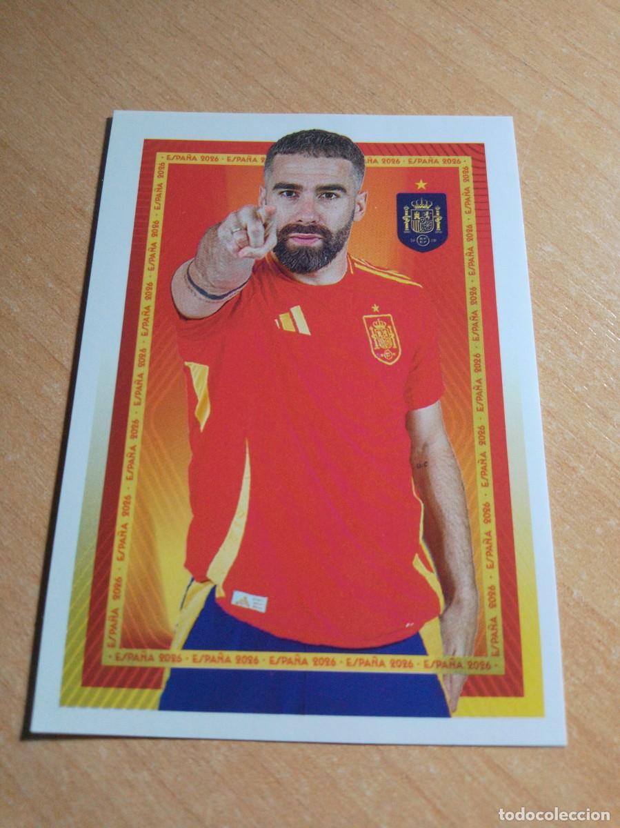 Cromos de f&uacute;tbol: 15 CARVAJAL ESPA&Ntilde;A SELECCIOM ESPA&Ntilde;OLA COLECCI&Oacute;N CARREFOUR MUNDIAL 2026. PANINI.