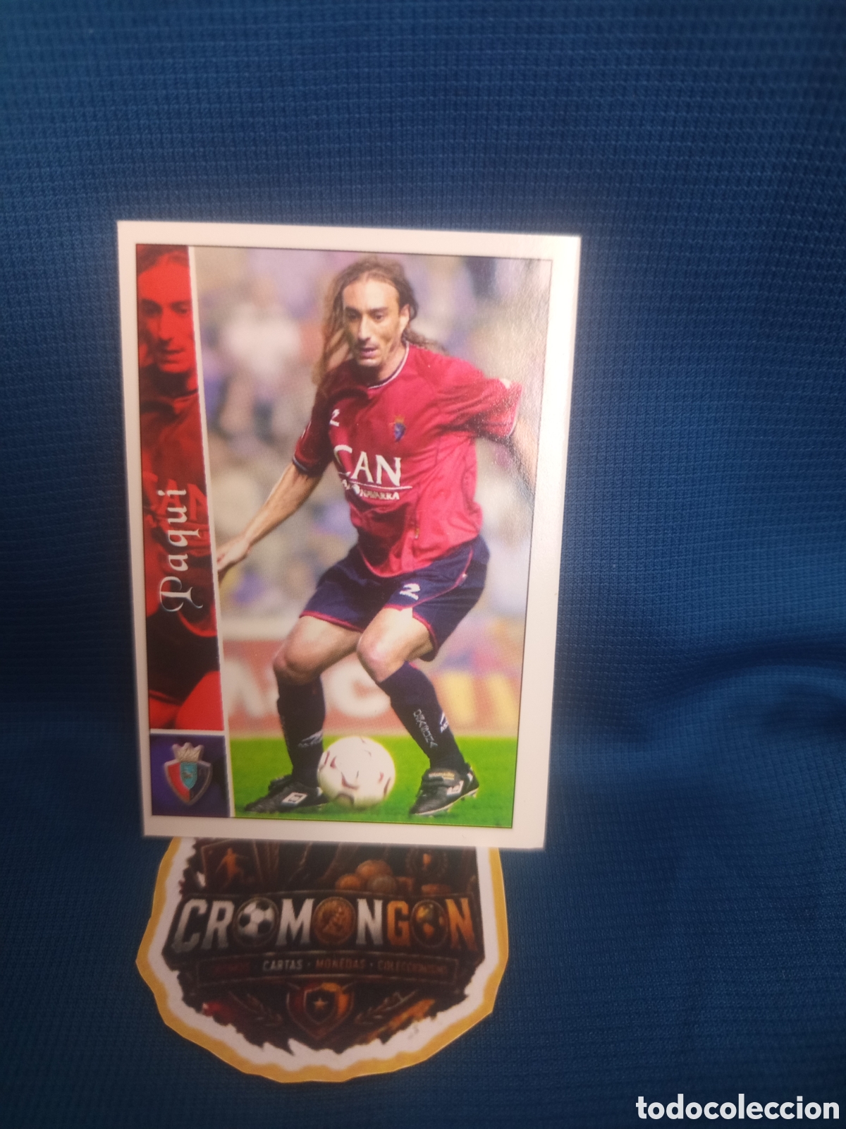 Cartes &agrave; collectionner de Football: ❇️ CROMO ⚽ PAQUI OSASUNA 449 CARD FICHAS DE LA LIGA 2003 02 03 2002 2003 MUNDICROMO ❇️