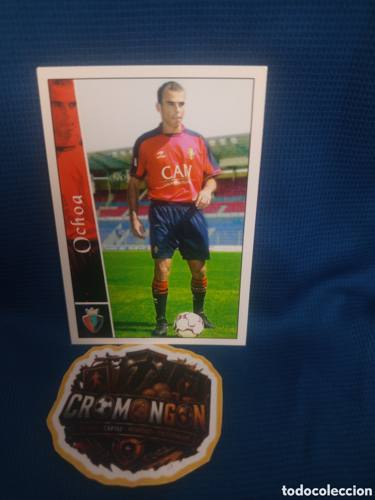 Cartes &agrave; collectionner de Football: ❇️ CROMO ⚽ OCHOA OSASUNA 450 CARD FICHAS DE LA LIGA 2003 02 03 2002 2003 MUNDICROMO ❇️