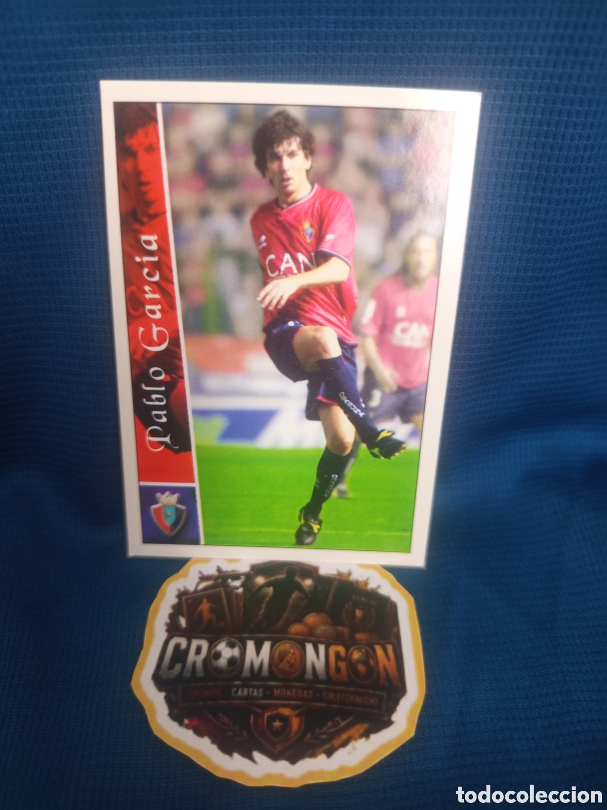 Cromos de f&uacute;tbol: ❇️ CROMO ⚽ PABLO GARC&Iacute;A OSASUNA 453 CARD FICHAS DE LA LIGA 2003 02 03 2002 2003 MUNDICROMO ❇️