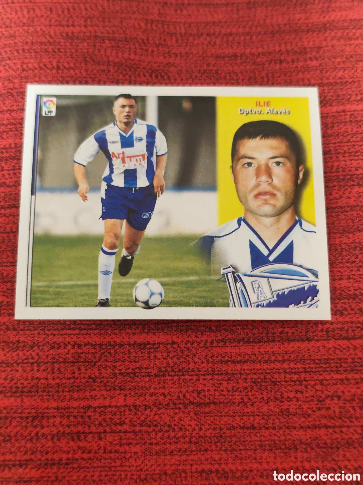 Cromos de f&uacute;tbol: FICHAJE 10 BIS ILIE ALAV&Eacute;S EDICIONES ESTE 2002 2003
