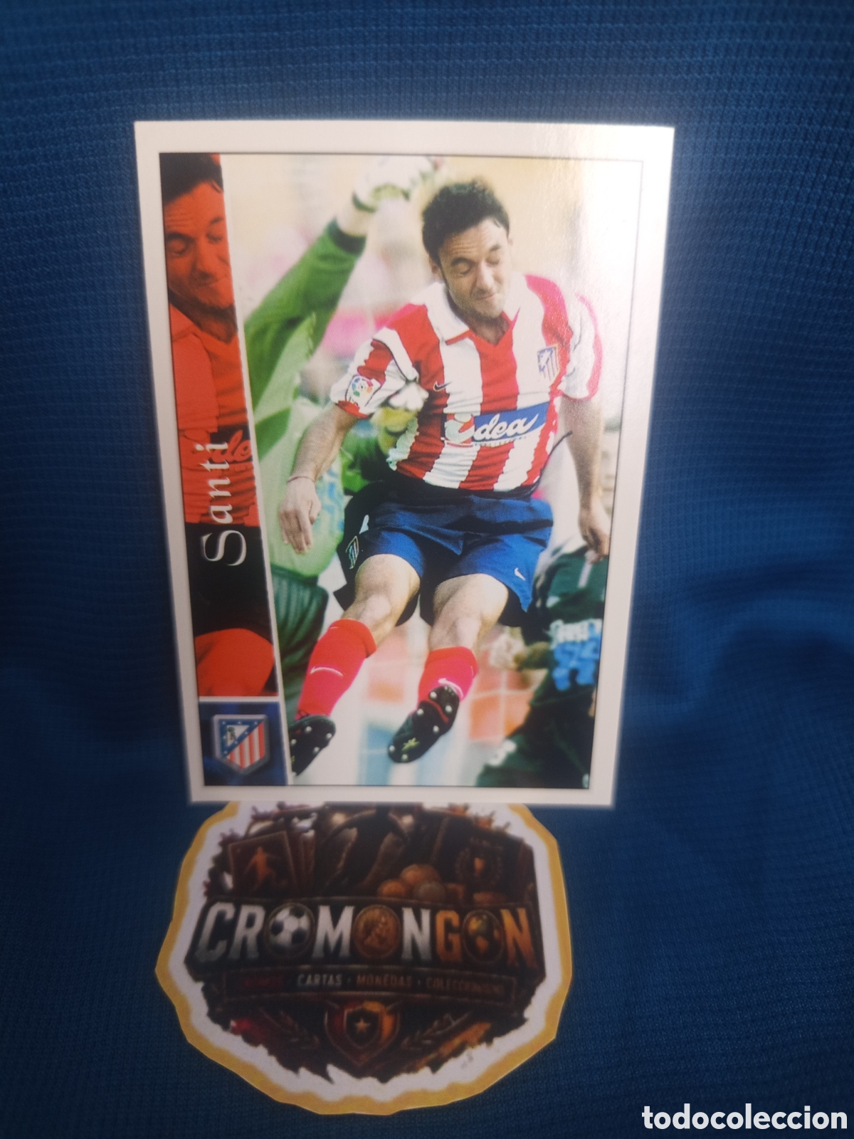 Cromos de f&uacute;tbol: ❇️ CROMO ⚽ SANTI ATL&Eacute;TICO DE MADRID CARD FICHAS DE LA LIGA 2003 02 03 2002 2003 MUNDICROMO ❇️