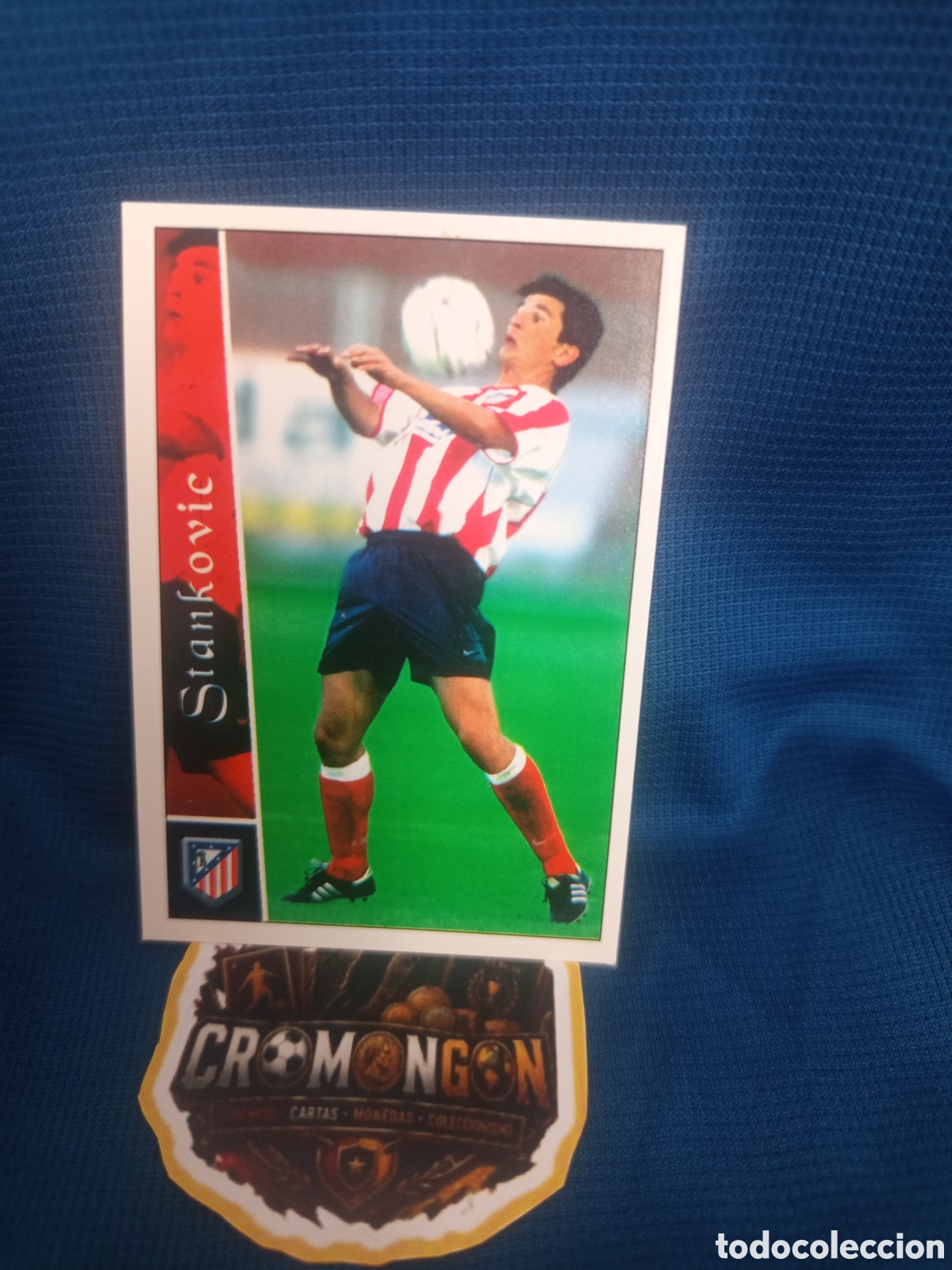 Cromos de f&uacute;tbol: ❇️ CROMO ⚽ STANKOVIC ATL&Eacute;TICO DE MADRID CARD FICHAS DE LA LIGA 2003 02 03 2002 2003 MUNDICROMO ❇️