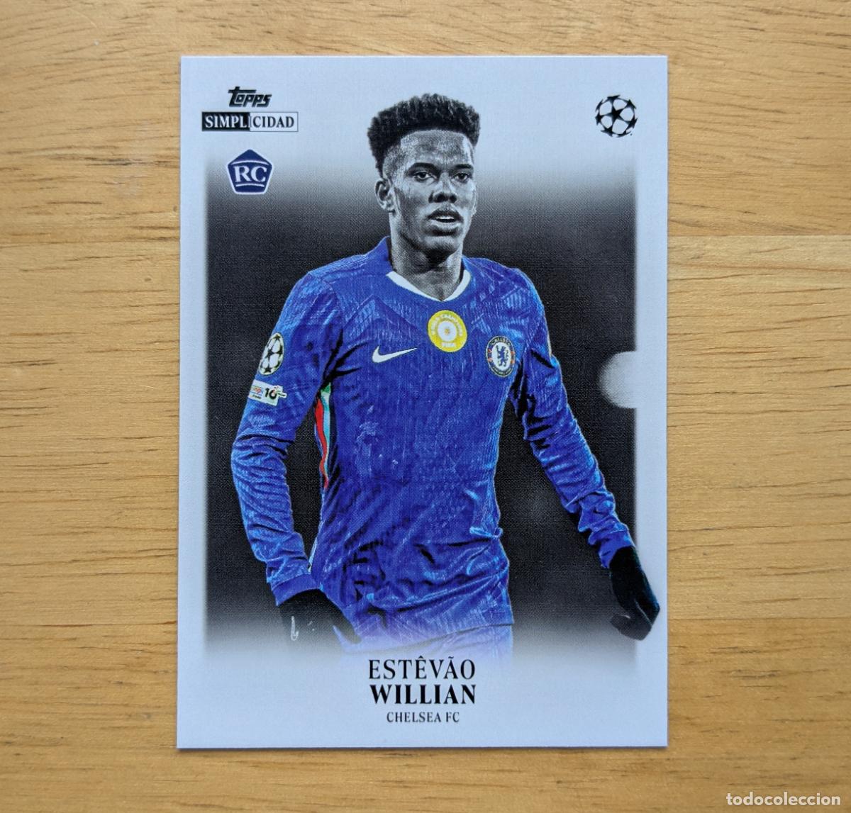 Cromos de f&uacute;tbol: TOPPS SIMPLICIDAD UCC 2025-2026 - ESTEVAO WILLIAN - CHELSEA FC - JOYAS - ROOKIE