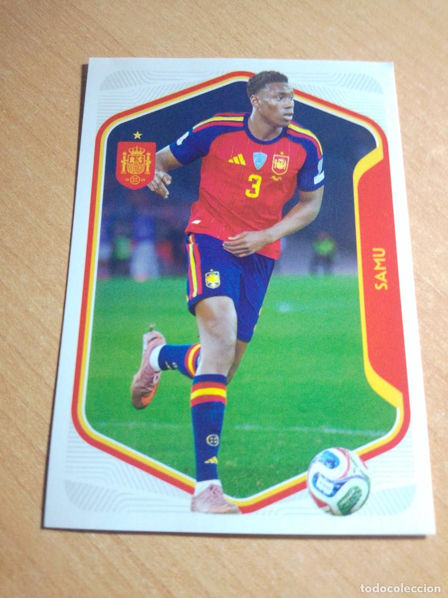 Cromos de f&uacute;tbol: 57 SAMU ESPA&Ntilde;A SELECCIOM ESPA&Ntilde;OLA COLECCI&Oacute;N CARREFOUR MUNDIAL 2026. PANINI.