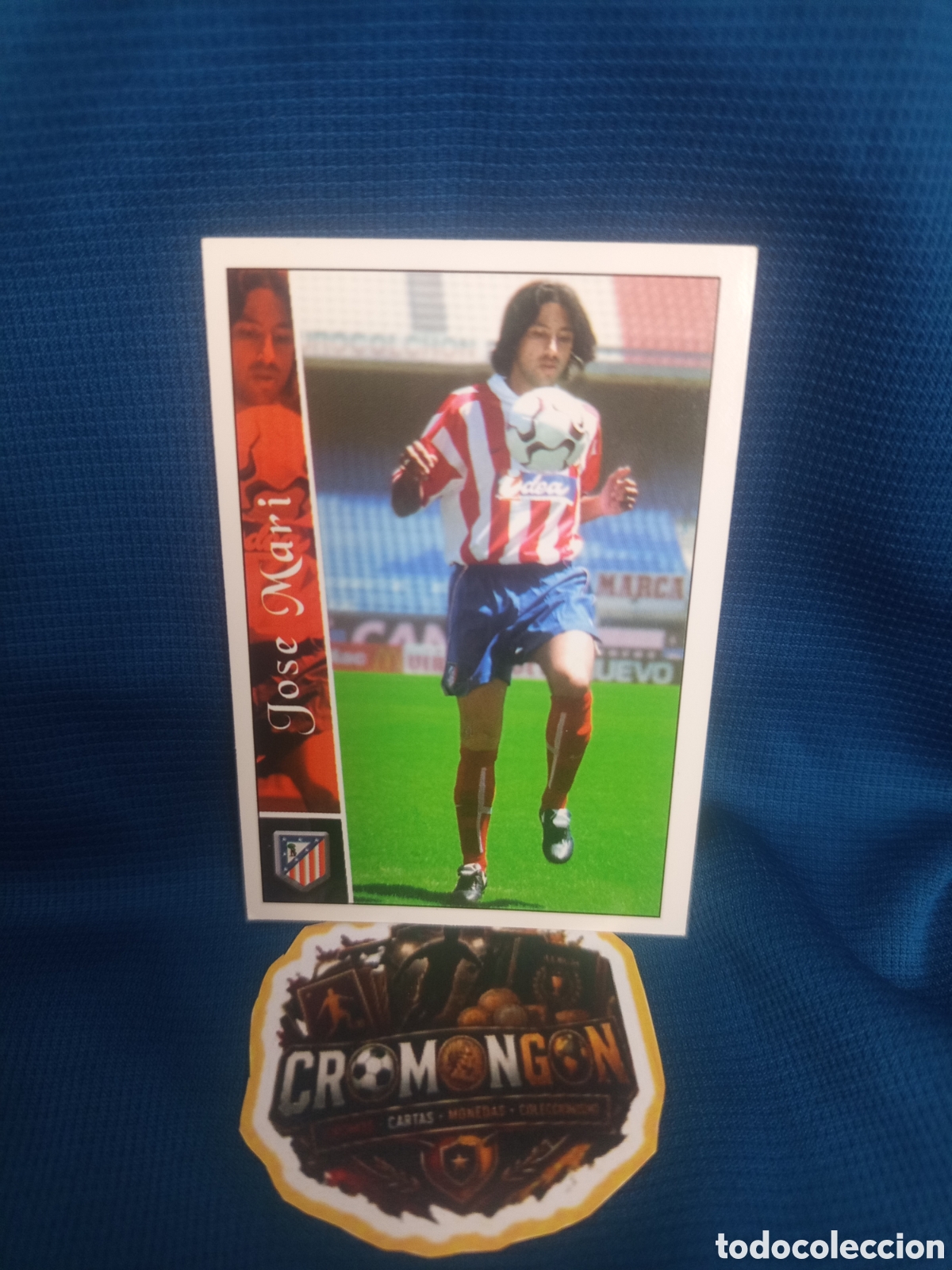 Cromos de f&uacute;tbol: ❇️ CROMO ⚽ JOS&Eacute; MARI ATL&Eacute;TICO DE MADRID CARD FICHAS DE LA LIGA 2003 02 03 2002 2003 MUNDICROMO ❇️