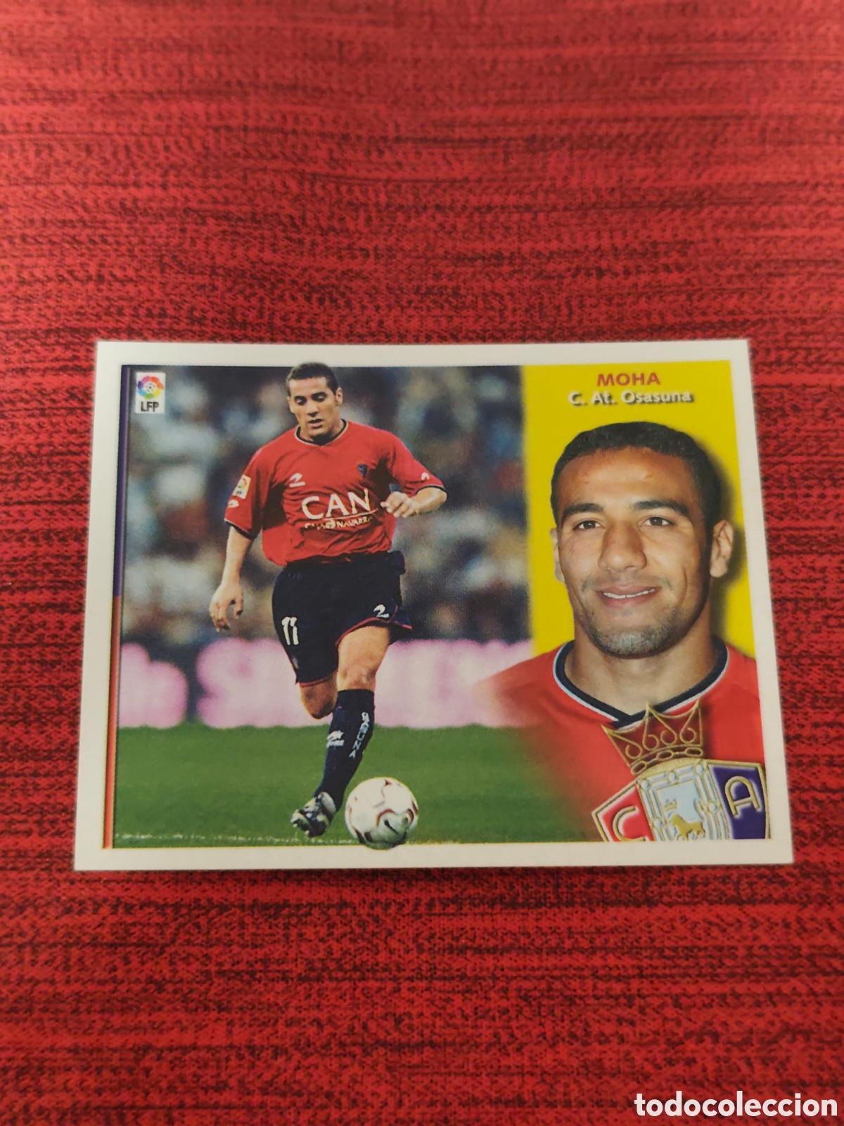Cromos de Futebol: FICHAJE 15 BIS MOHA OSASUNA EDICIONES ESTE 2002 2003