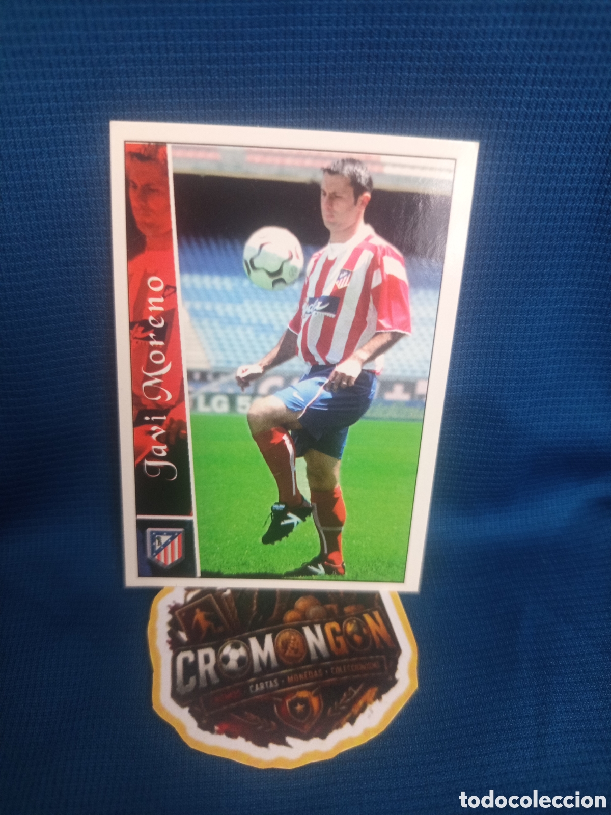 Cromos de Futebol: ❇️ CROMO ⚽ JAVI MORENO ATL&Eacute;TICO DE MADRID CARD FICHAS DE LA LIGA 2003 02 03 2002 2003 MUNDICROMO ❇️