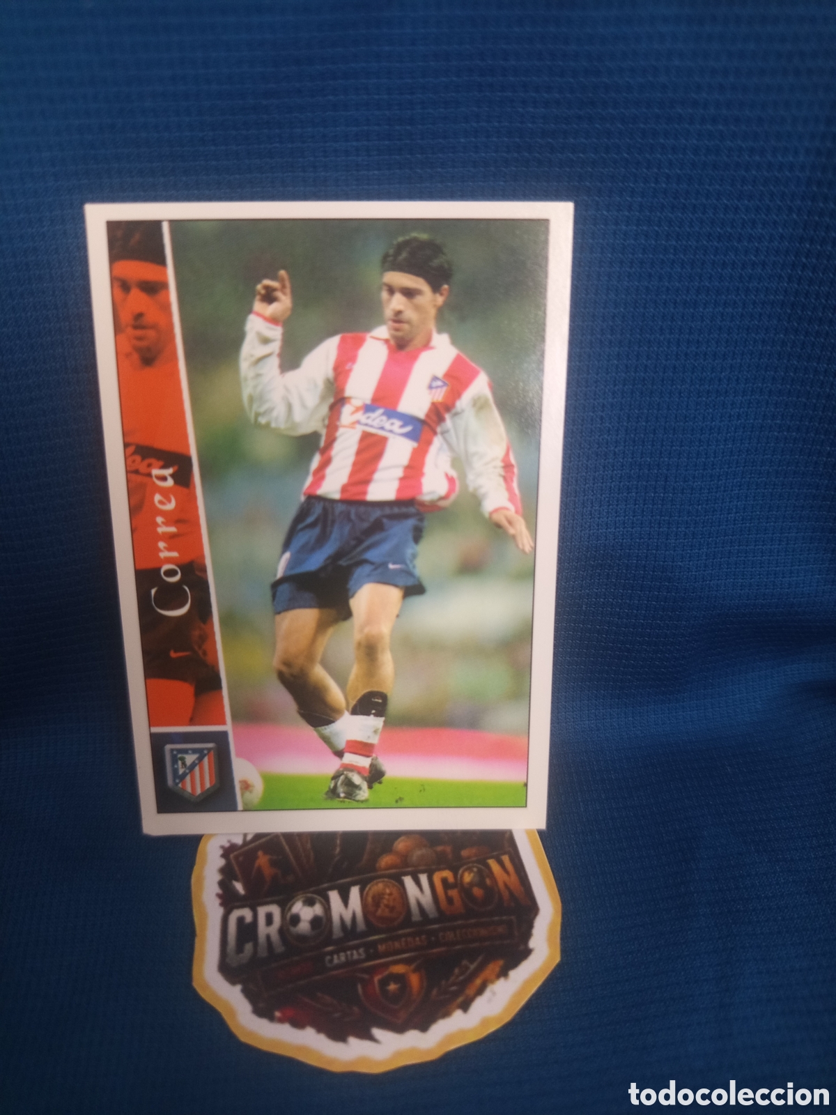 Cromos de f&uacute;tbol: ❇️ CROMO ⚽ CORREA ATL&Eacute;TICO DE MADRID CARD FICHAS DE LA LIGA 2003 02 03 2002 2003 MUNDICROMO ❇️