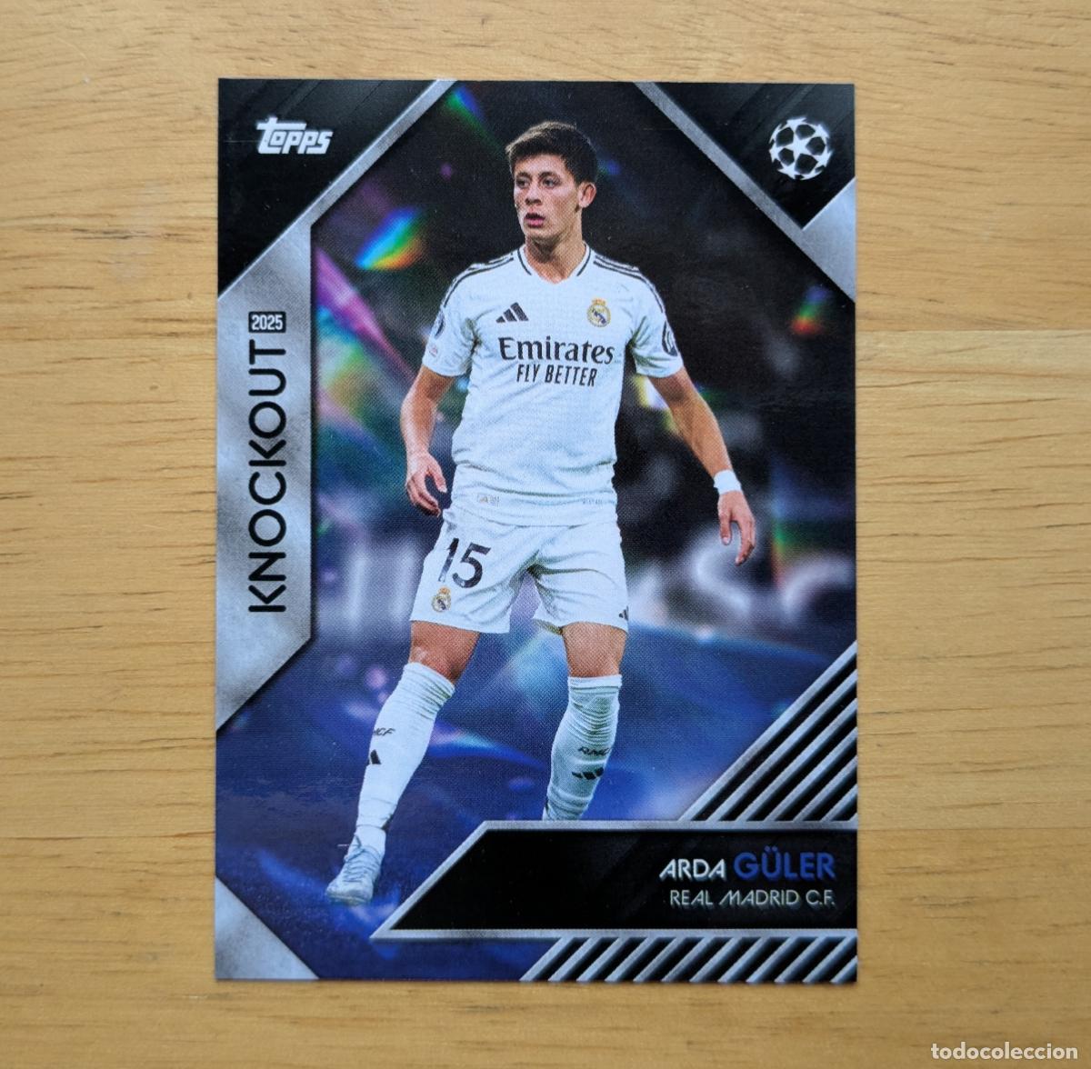 Cromos de f&uacute;tbol: TOPPS KNOCKOUT UCC 2024-2025 - ARDA GULER - CURRENT PLAYERS - REAL MADRID CF