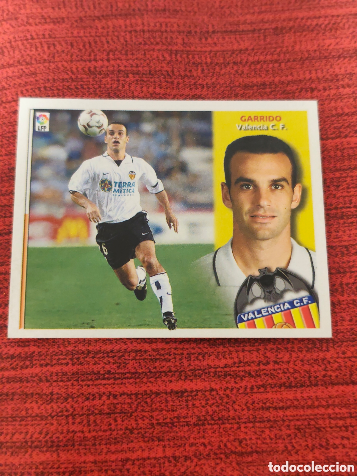 Cromos de f&uacute;tbol: FICHAJE 16 BIS GARRIDO VALENCIA EDICIONES ESTE 2002 2003