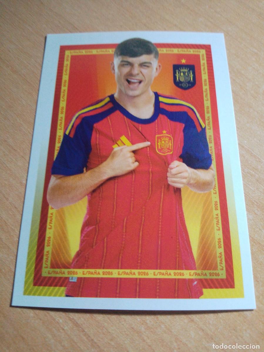 Cromos de f&uacute;tbol: 37 PEDRI ESPA&Ntilde;A SELECCIOM ESPA&Ntilde;OLA COLECCI&Oacute;N CARREFOUR MUNDIAL 2026. PANINI.