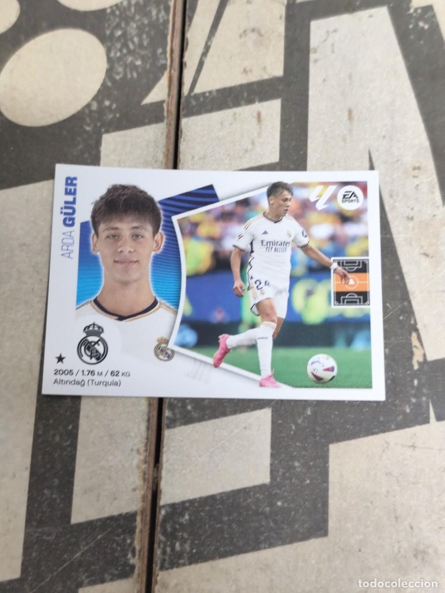 Cromos de f&uacute;tbol: Guler N&deg; 13 A Real Madrid Liga Este 24/25 sin pegar