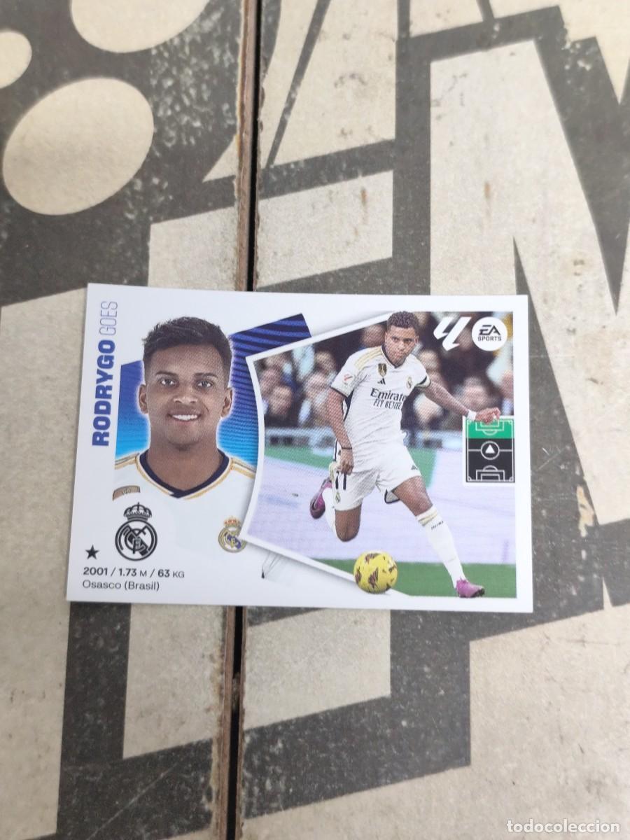Cromos de f&uacute;tbol: Rodrygo N&deg; 20 Real Madrid Liga Este 24/25 sin pegar