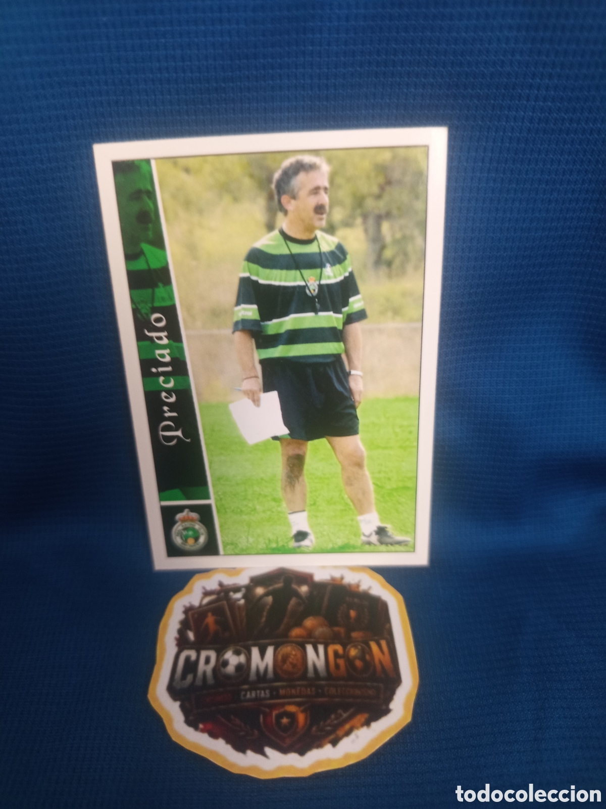 Football Stickers: ❇️ CROMO ⚽ PRECIADO RACING DE SANTANDER 489 FICHAS DE LA LIGA 2003 02 03 2002 2003 MUNDICROMO ❇️
