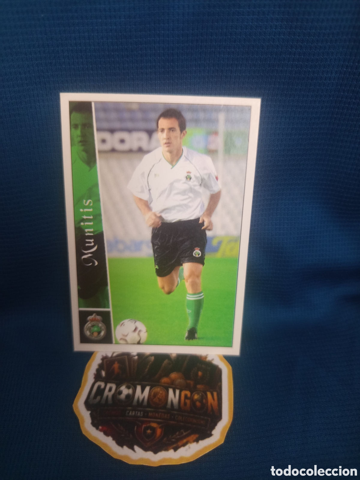 Football Stickers: ❇️ CROMO ⚽ MUNITIS RACING DE SANTANDER 498 FICHAS DE LA LIGA 2003 02 03 2002 2003 MUNDICROMO ❇️