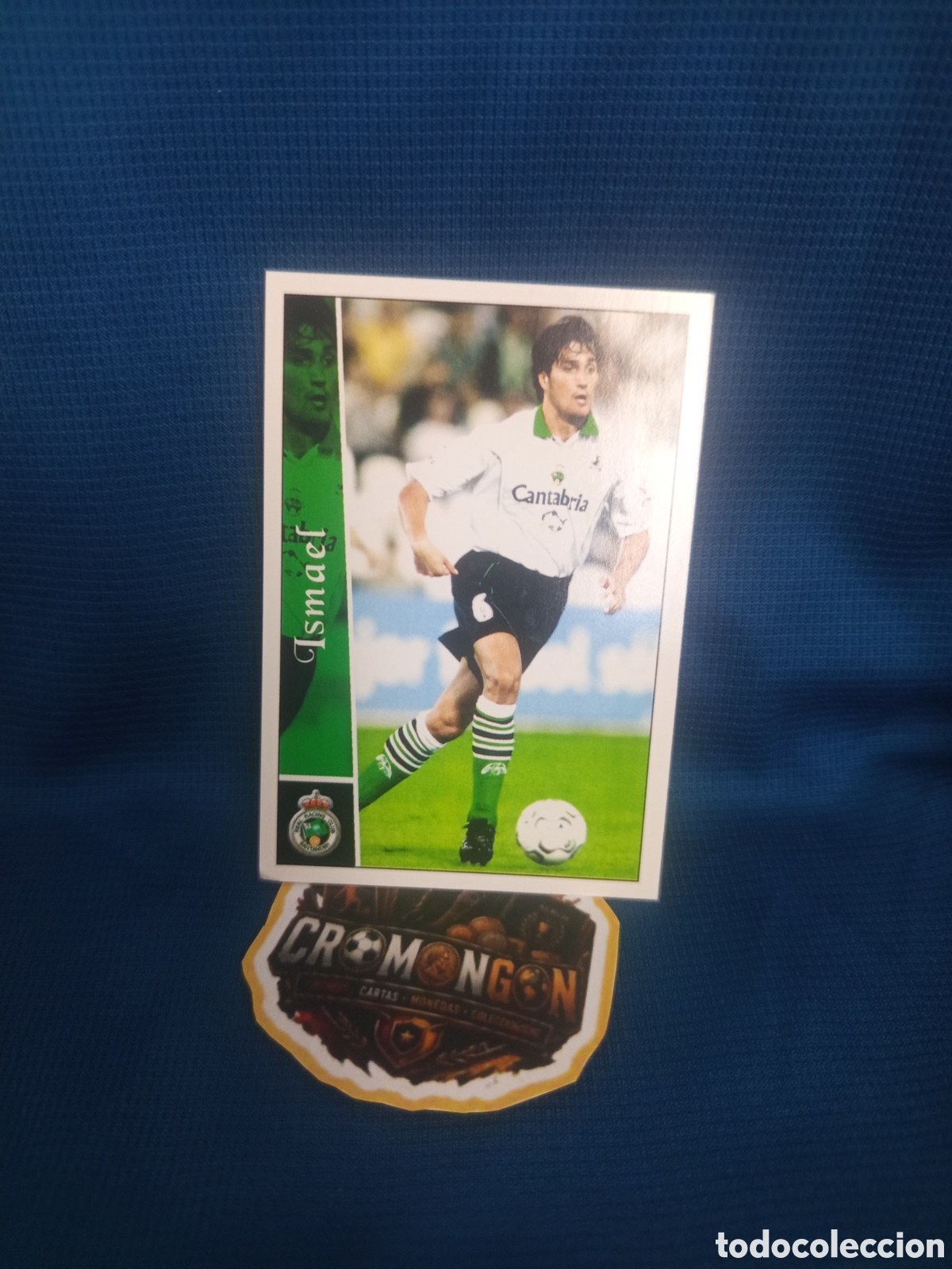 Fu&szlig;ball-Sticker: ❇️ CROMO ⚽ ISMAEL RACING DE SANTANDER 502 FICHAS DE LA LIGA 2003 02 03 2002 2003 MUNDICROMO ❇️