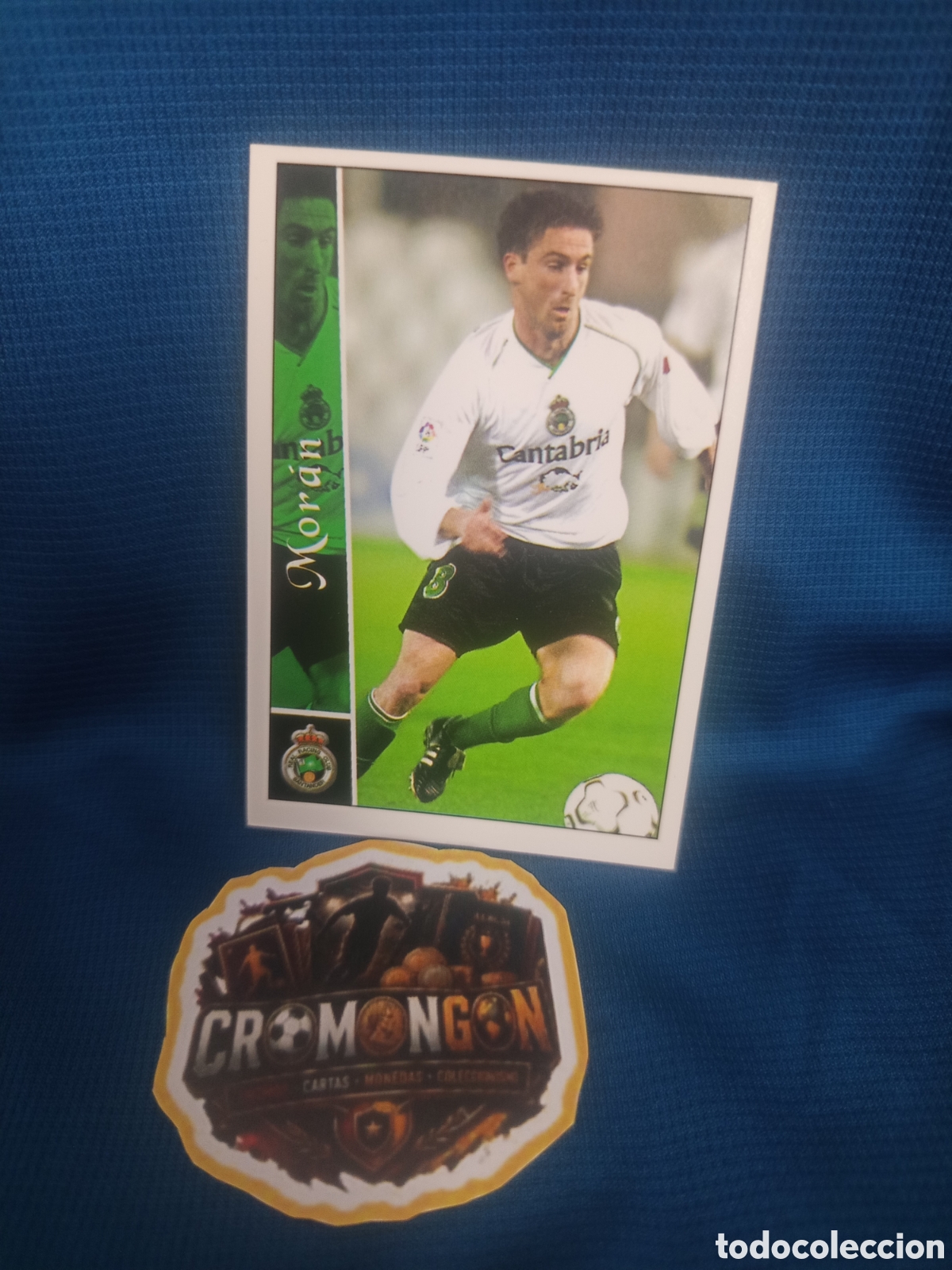 Fu&szlig;ball-Sticker: ❇️ CROMO ⚽ MOR&Aacute;N RACING DE SANTANDER 503 FICHAS DE LA LIGA 2003 02 03 2002 2003 MUNDICROMO ❇️