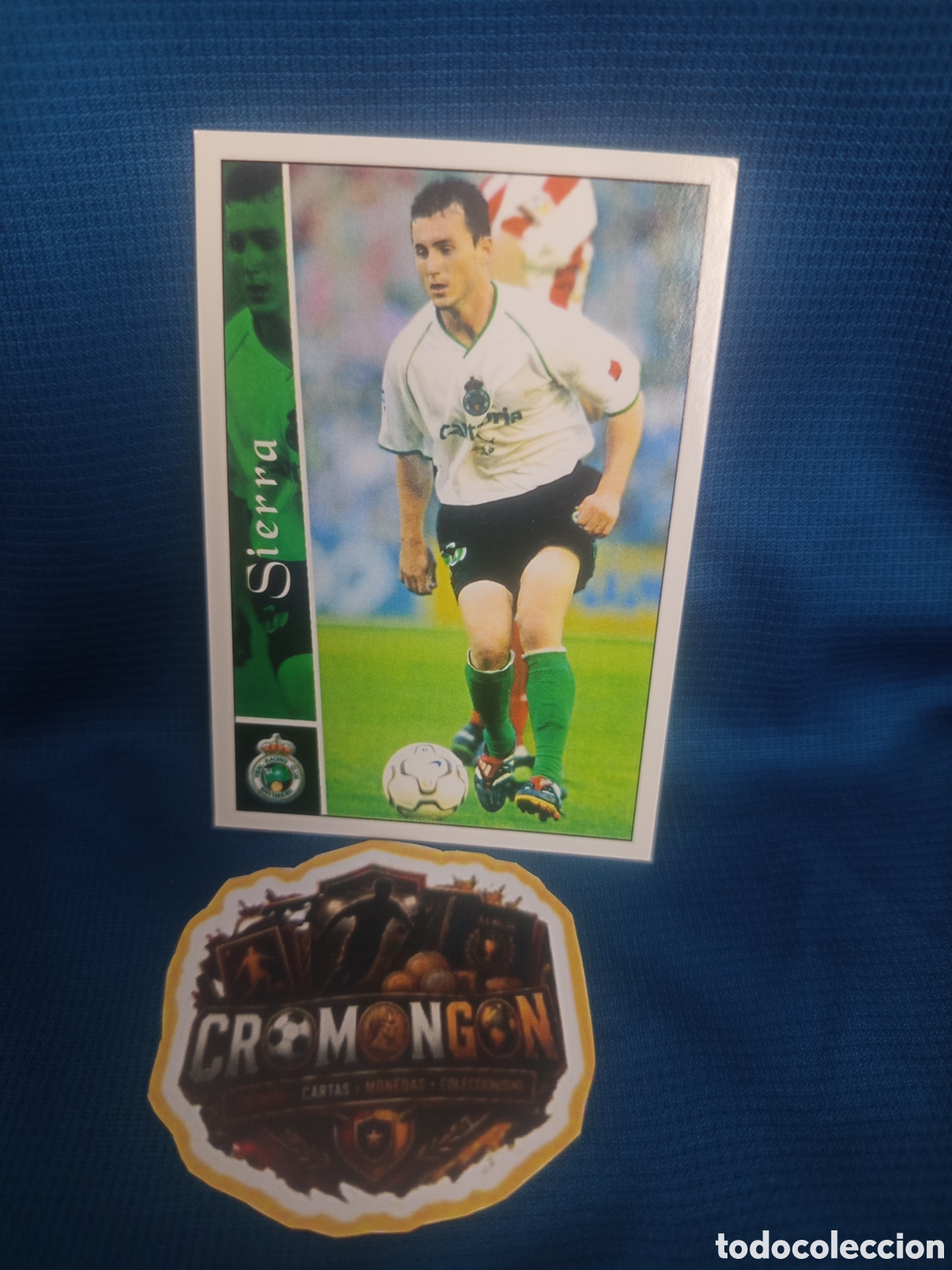 Fu&szlig;ball-Sticker: ❇️ CROMO ⚽ SIERRA RACING DE SANTANDER 504 FICHAS DE LA LIGA 2003 02 03 2002 2003 MUNDICROMO ❇️
