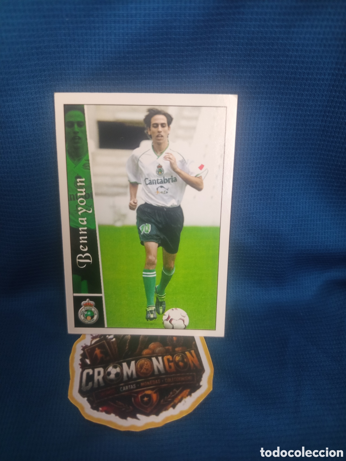 Fu&szlig;ball-Sticker: ❇️ CROMO ⚽ BENAYOUN RACING DE SANTANDER 505 ROOKIE FICHAS LA LIGA 2003 02 03 2002 2003 MUNDICROMO ❇️