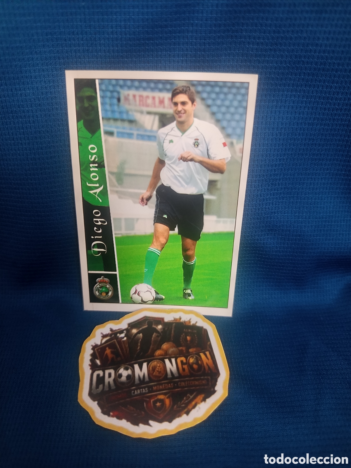 Fu&szlig;ball-Sticker: ❇️ CROMO ⚽ DIEGO ALONSO RACING DE SANTANDER 508 FICHAS DE LA LIGA 2003 02 03 2002 2003 MUNDICROMO ❇️