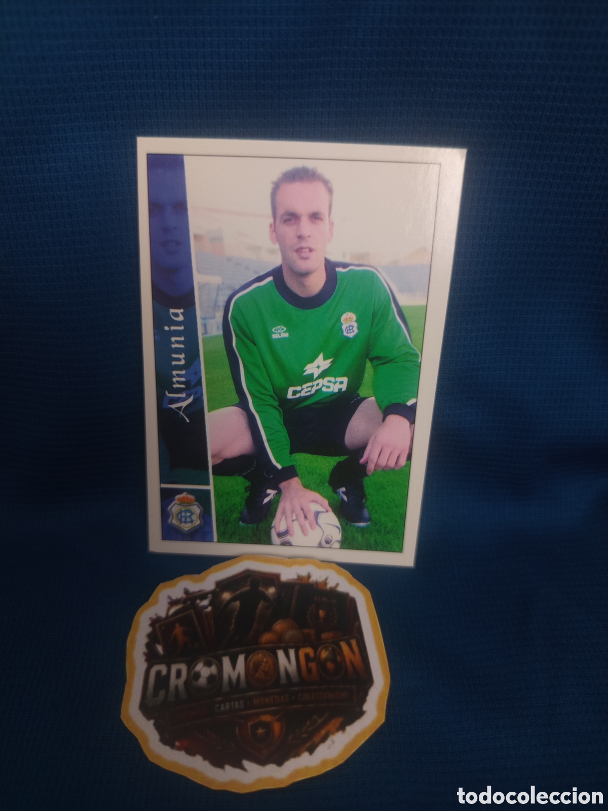Cartes &agrave; collectionner de Football: ❇️ CROMO ⚽ ALMUNIA RECREATIVO DE HUELVA 518 FICHAS DE LA LIGA 2003 02 03 2002 2003 MUNDICROMO ❇️