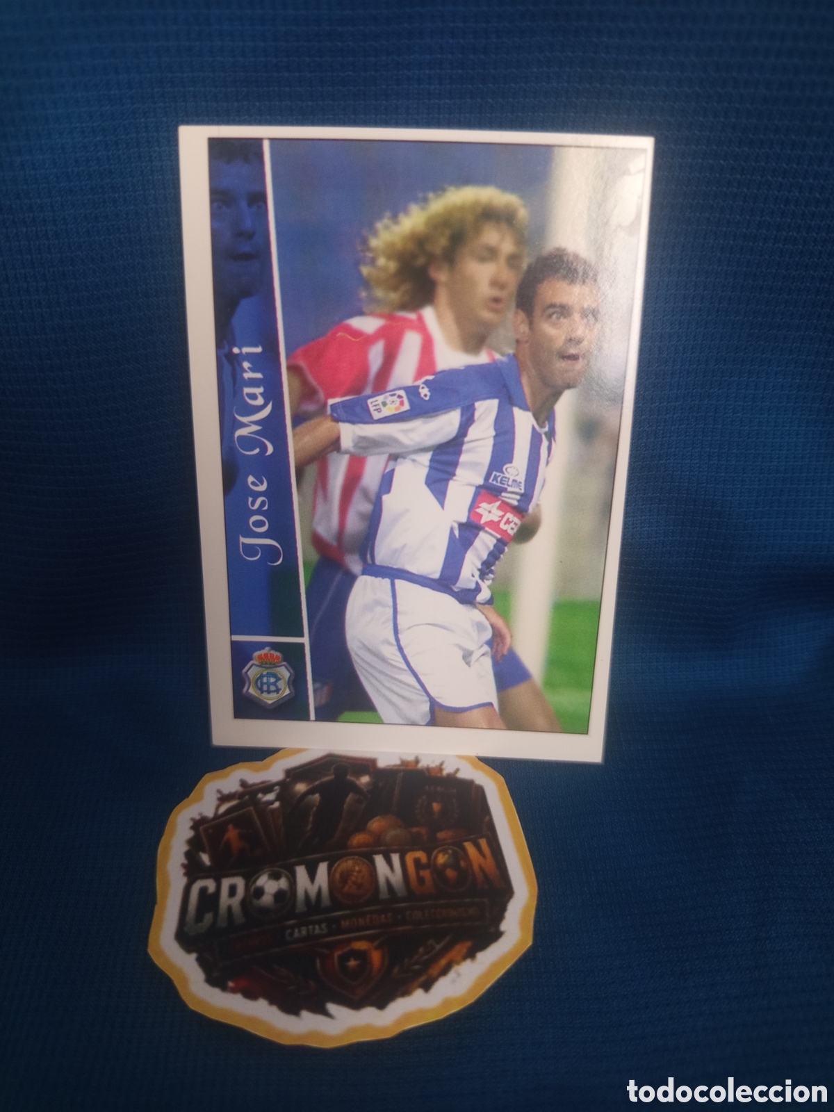 Cartes &agrave; collectionner de Football: ❇️ CROMO ⚽ JOS&Eacute; MARI RECREATIVO DE HUELVA 521 FICHAS DE LA LIGA 2003 02 03 2002 2003 MUNDICROMO ❇️