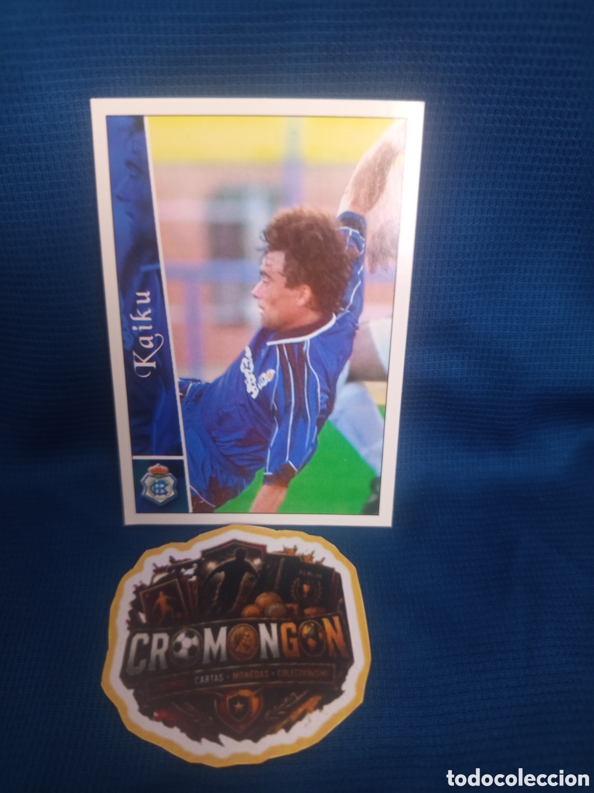 Cartes &agrave; collectionner de Football: ❇️ CROMO ⚽ KAIKU RECREATIVO DE HUELVA 529 FICHAS DE LA LIGA 2003 02 03 2002 2003 MUNDICROMO ❇️