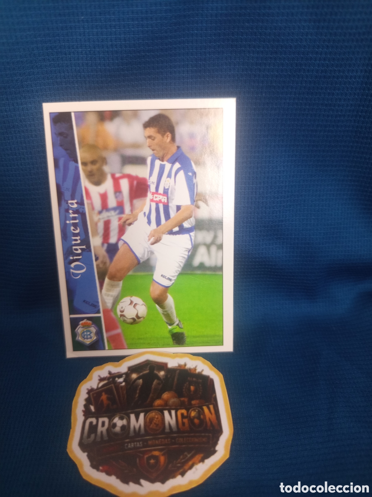 Cartes &agrave; collectionner de Football: ❇️ CROMO ⚽ VIQUEIRA RECREATIVO DE HUELVA 534 FICHAS DE LA LIGA 2003 02 03 2002 2003 MUNDICROMO ❇️
