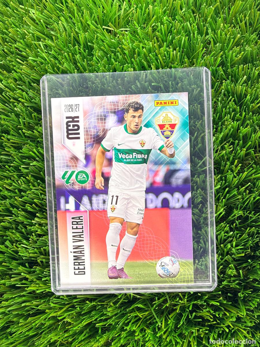 Cromos de f&uacute;tbol: N&ordm; 153 Germ&aacute;n Valera Elche CF Megacracks 26 27
