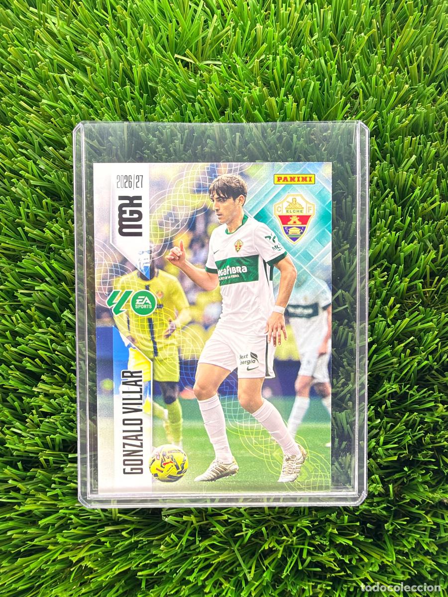 Cromos de f&uacute;tbol: N&ordm; 154 Gonzalo Villar Elche CF Megacracks 26 27