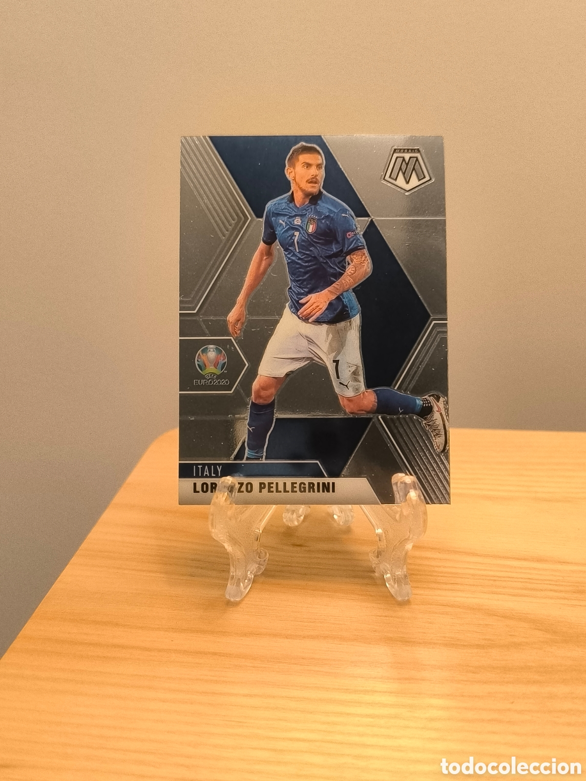 Cartes &agrave; collectionner de Football: Lorenzo Pellegrini Panini Mosaic EURO 2020 Italia