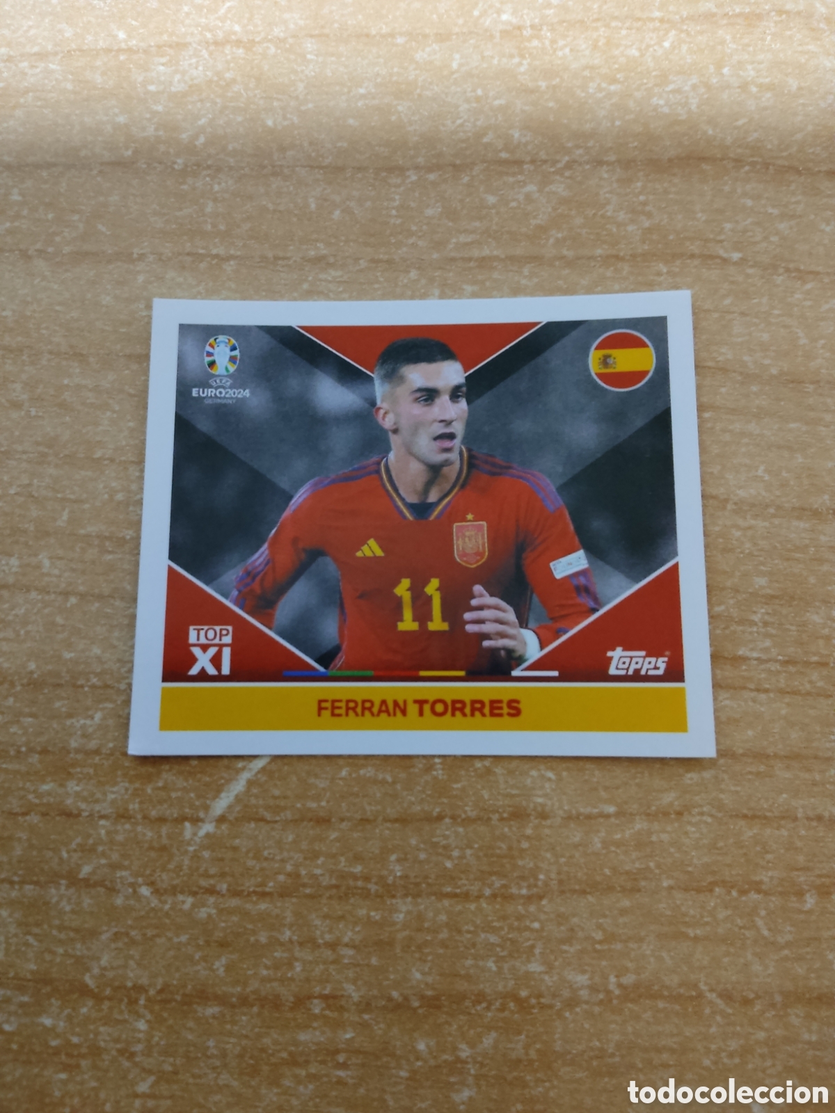 Cartes &agrave; collectionner de Football: ESP TOP1 FERRAN TORRES ESPA&Ntilde;A EUROCOPA 2024 TOPPS