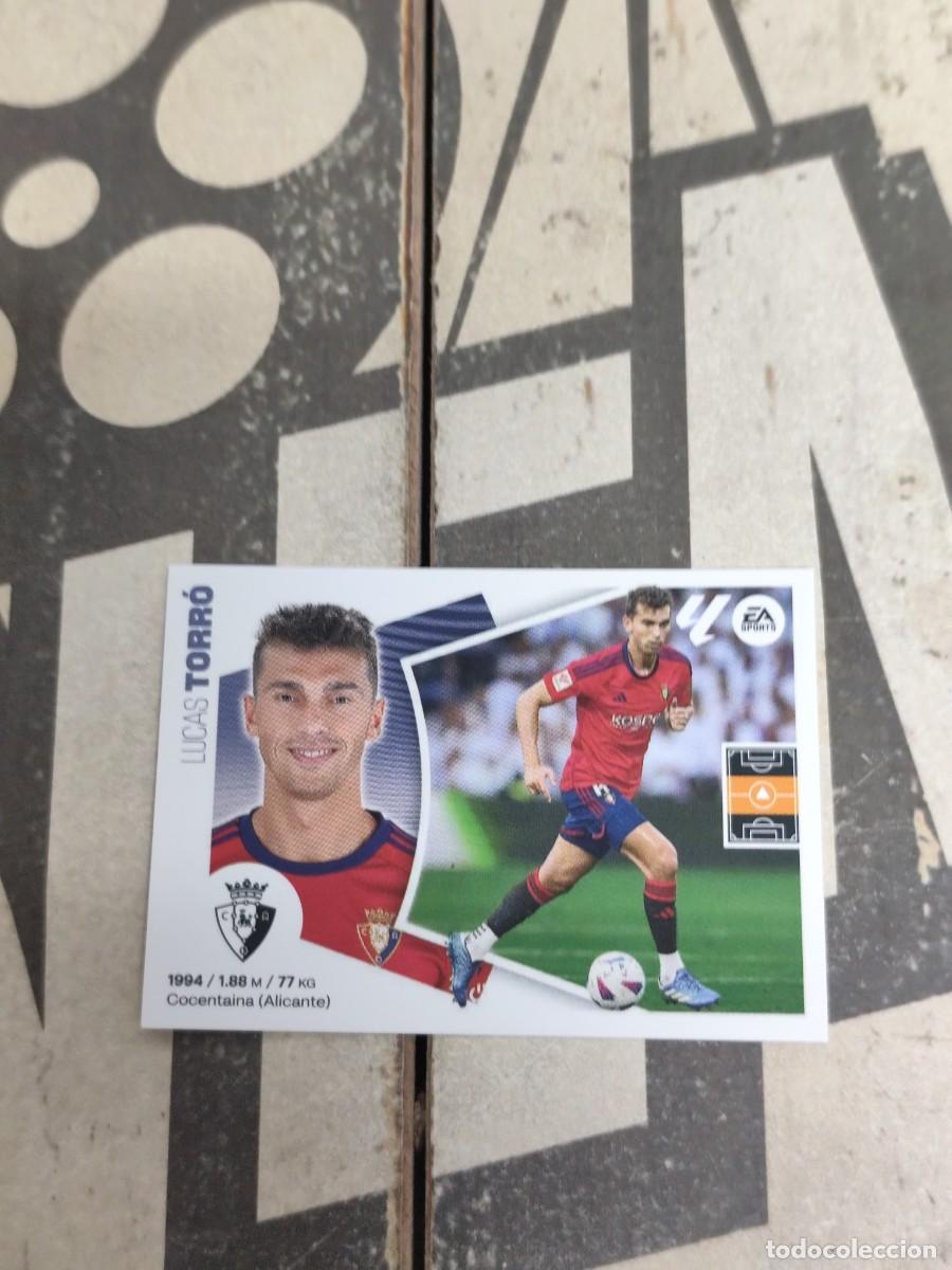 Cromos de f&uacute;tbol: Torro N&deg; 11 Osasuna Liga Este 24/25 sin pegar