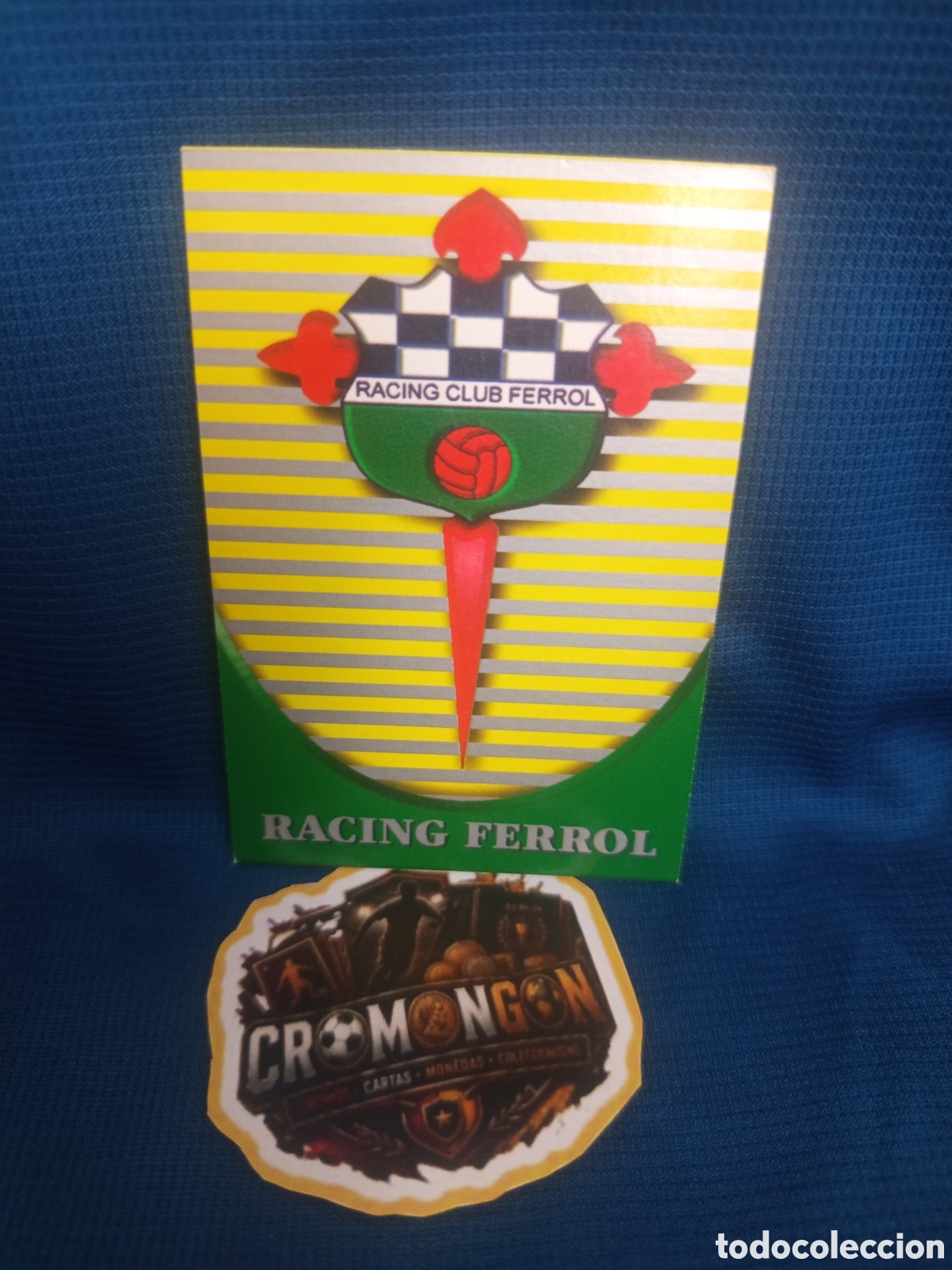 Cartes &agrave; collectionner de Football: ❇️ CROMO ⚽ ESCUDO RACING DE FERROL 562 FICHAS DE LA LIGA 2003 02 03 2002 2003 MUNDICROMO ❇️