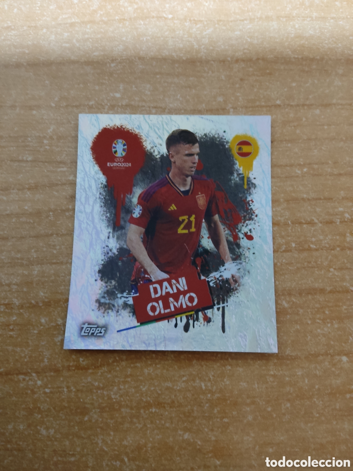 Cromos de f&uacute;tbol: 3 DANI OLMO ESPA&Ntilde;A EUROCOPA 2024