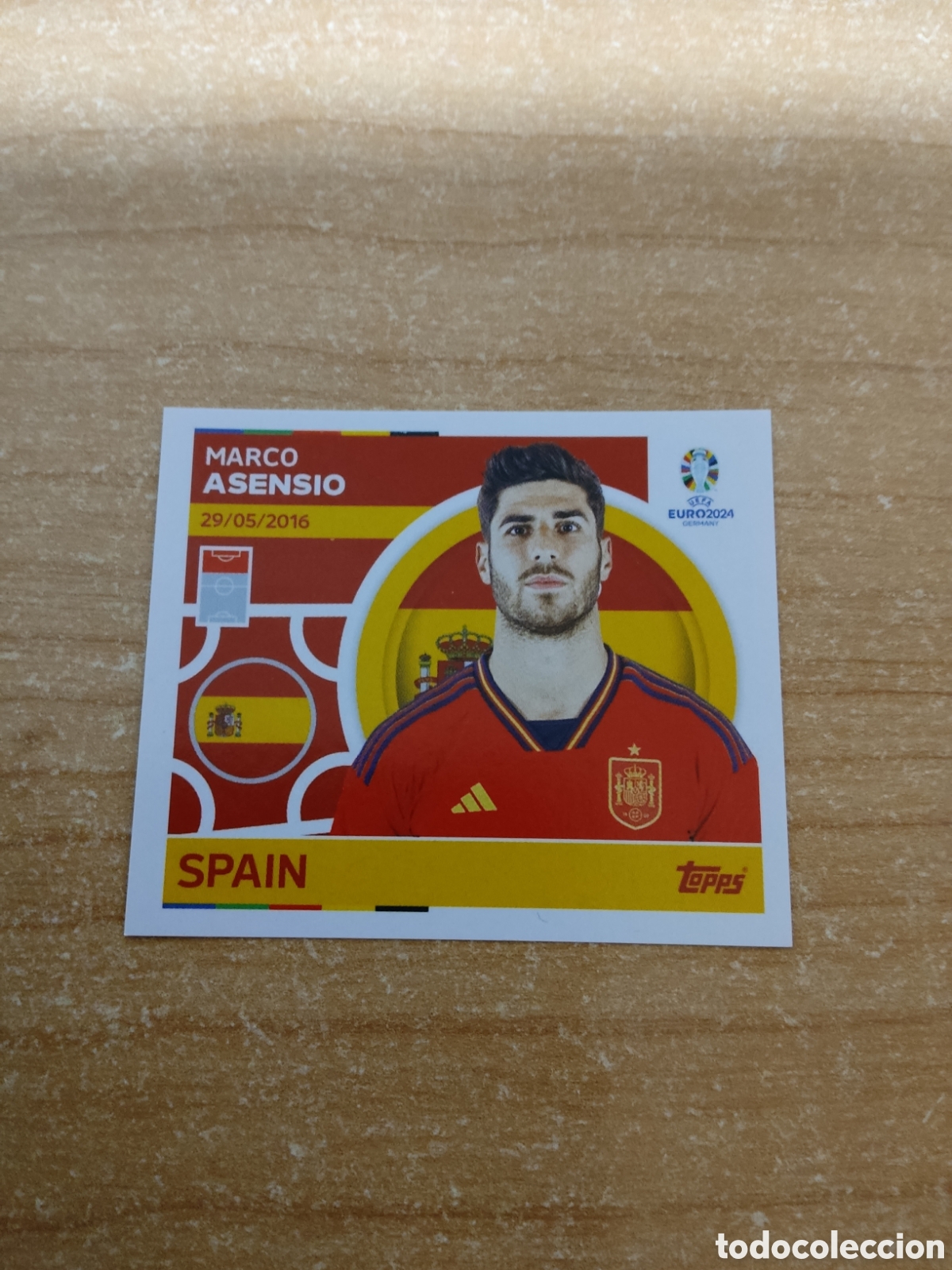 Cromos de Futebol: 17 MARCO ASENSIO ESPA&Ntilde;A EUROCOPA 2024