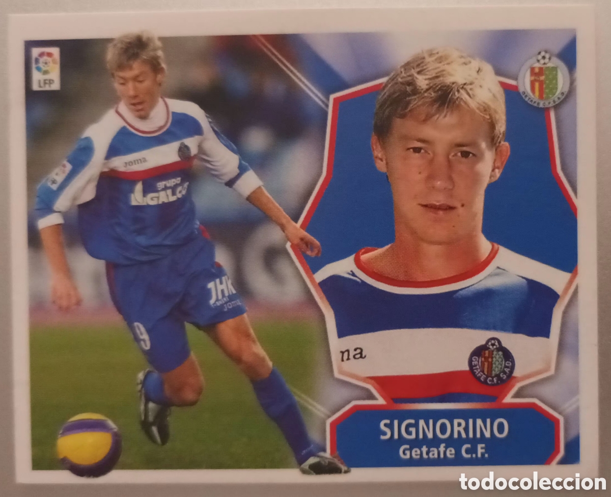 Cartes &agrave; collectionner de Football: CROMO SIGNORINO. GETAFE CF
