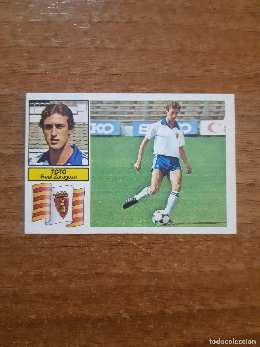 Cromos de Futebol: Fichaje 17 Toto (Zaragoza) liga 82-83 ESTE. Nunca pegado