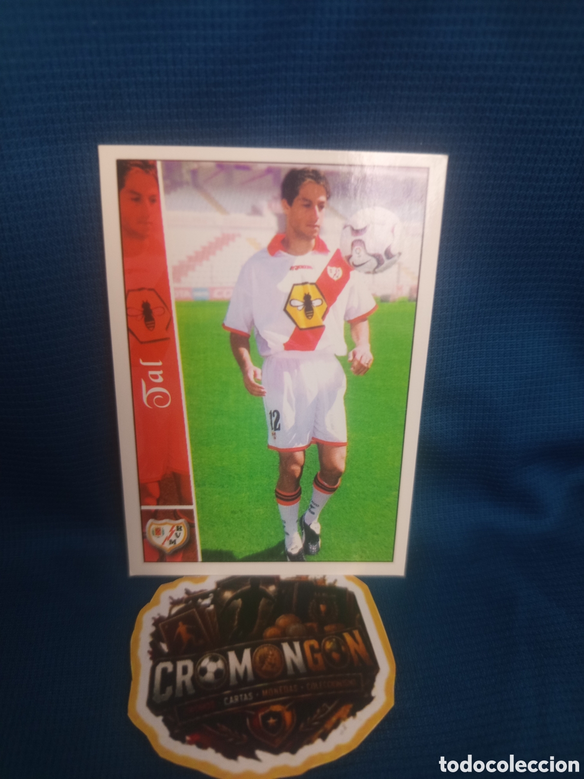 Cartes &agrave; collectionner de Football: ❇️ CROMO ⚽ TAL RAYO VALLECANO 603 UH FICHAS DE LA LIGA 2003 02 03 2002 2003 MUNDICROMO ❇️