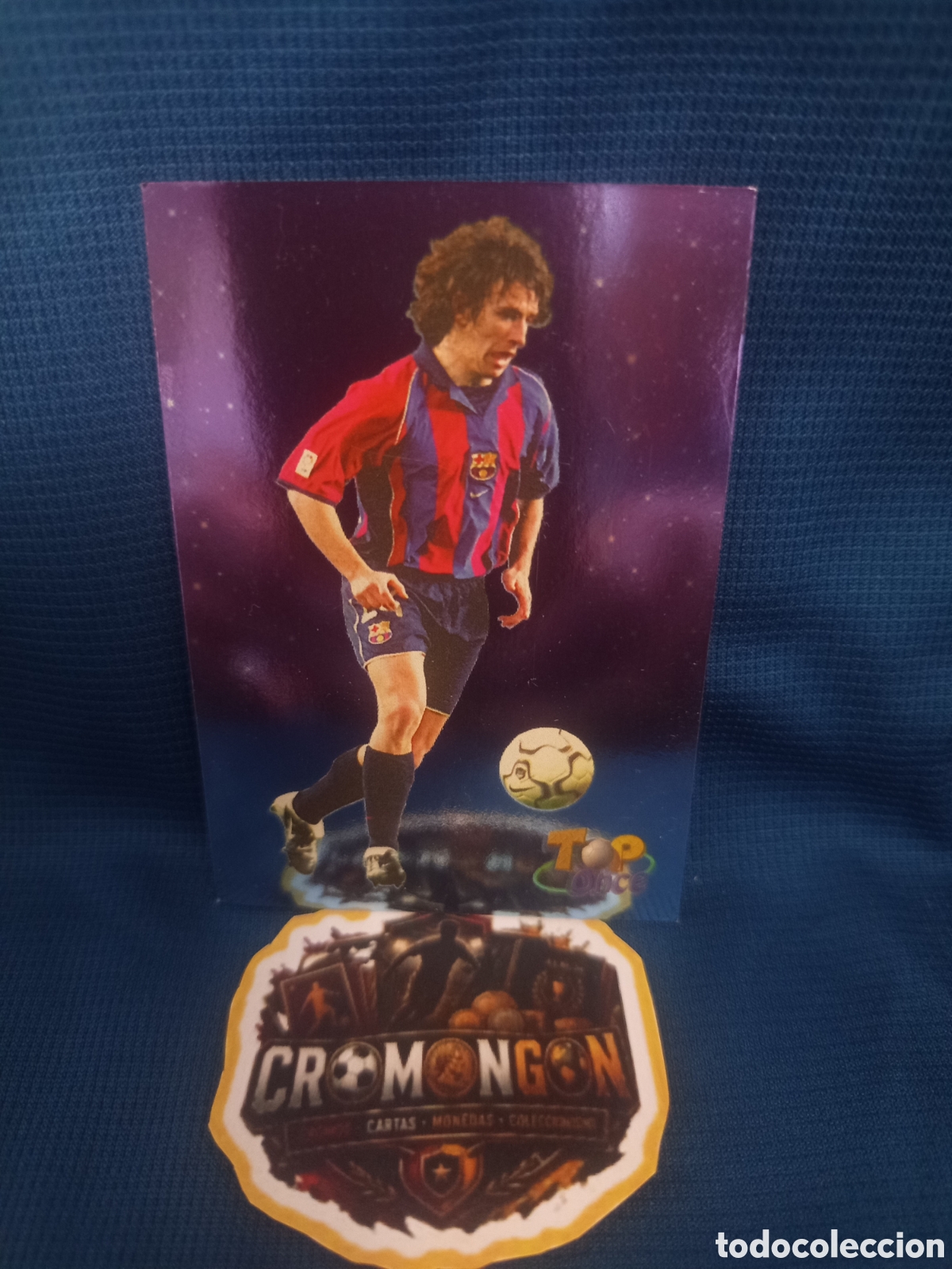 Cromos de f&uacute;tbol: ❇️ CROMO ⚽ PUYOL BARCELONA 621 TOP ONCE FICHAS DE LA LIGA 2003 02 03 2002 2003 MUNDICROMO ❇️